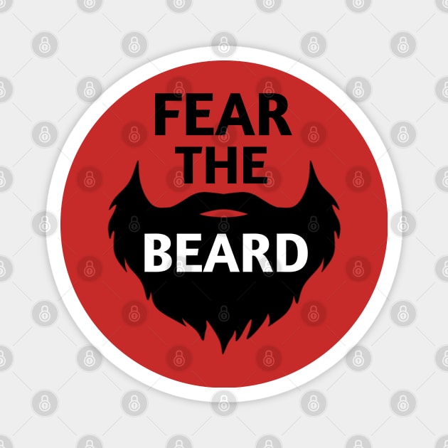 Fear the beard shirts / Unisex t shirt Magnet by Captainstore